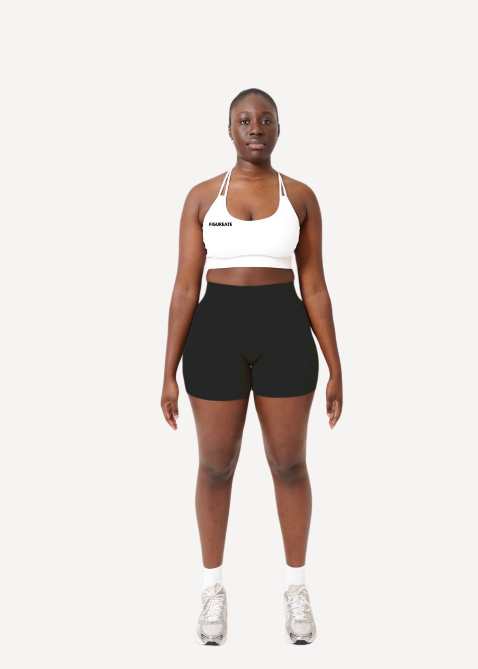 Jet Black V-Plunge Shorts